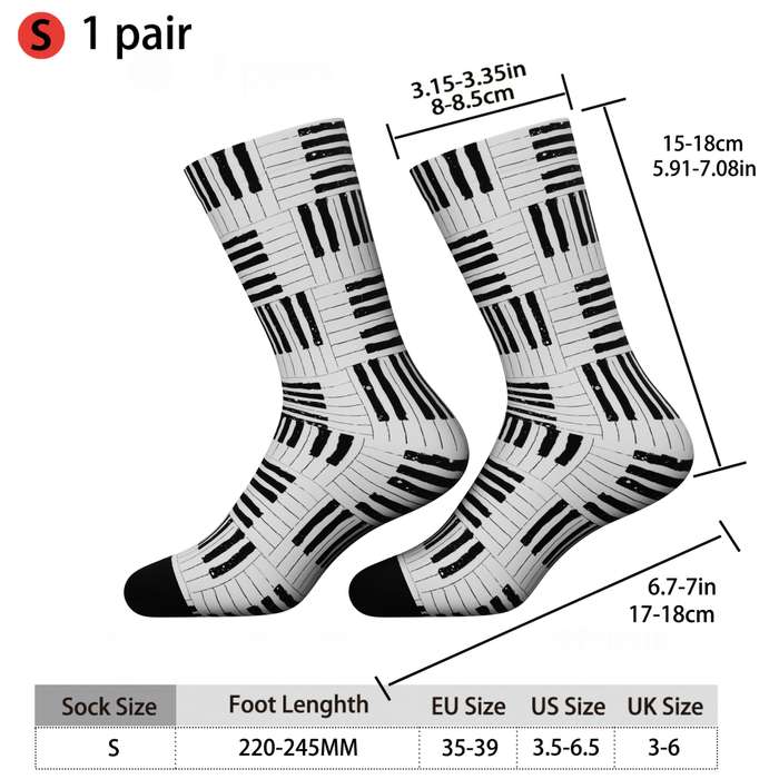 1 Pair Multicolor Size S Socks