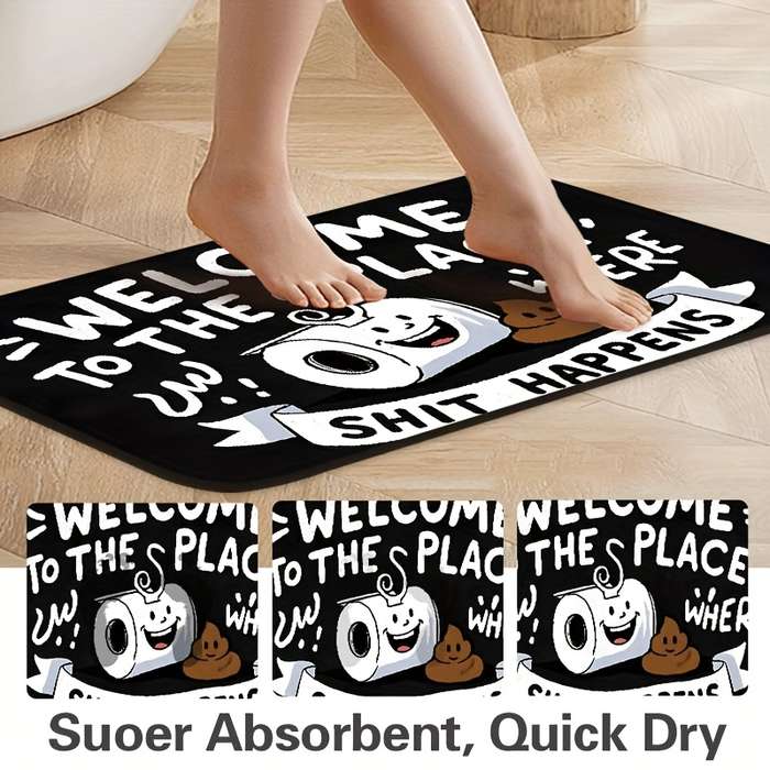 1Pc 19.7x31.5inch 50x80cm Floor Mat