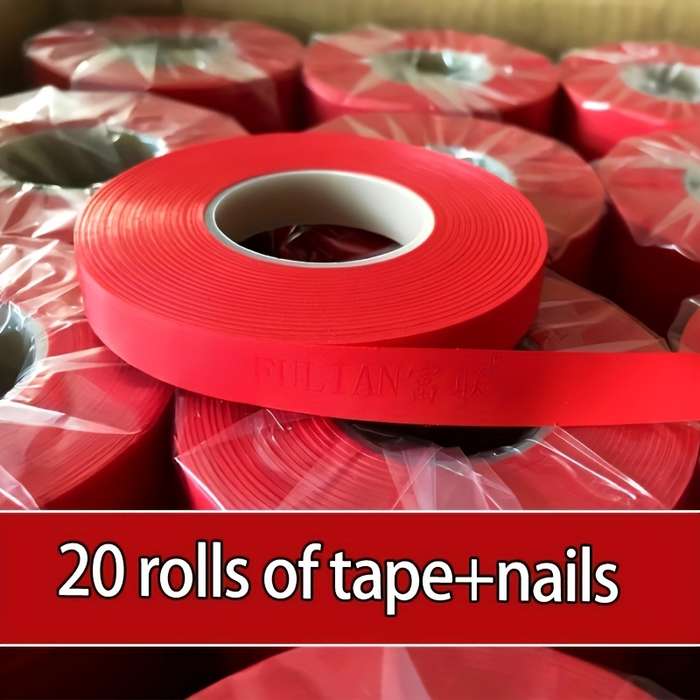 20Pcs Rolls Blue Heavy Duty Pvc Plant Ties