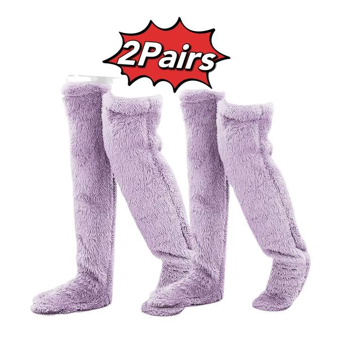 Sock Black Add Gray 2Pairs  One Size