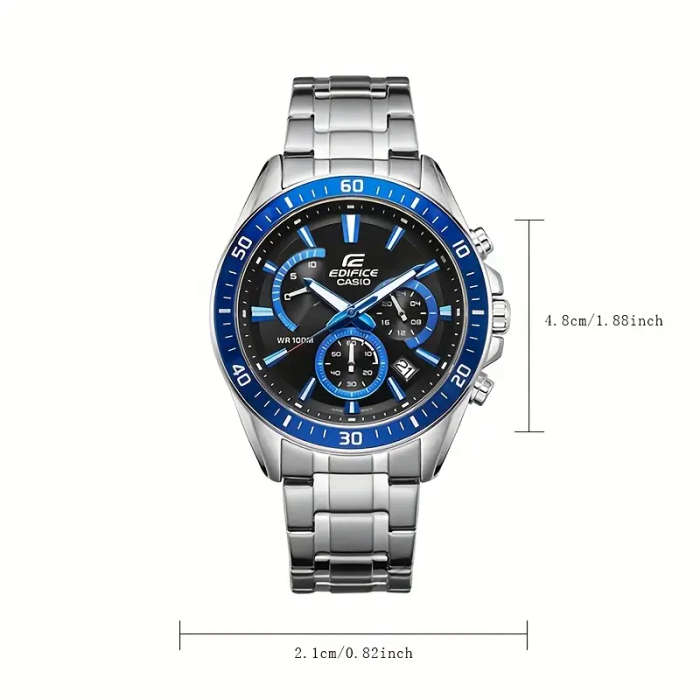 CASIO EDIFICE Men`s Chronograph Watch | EFR- 552D-1A2VUDF