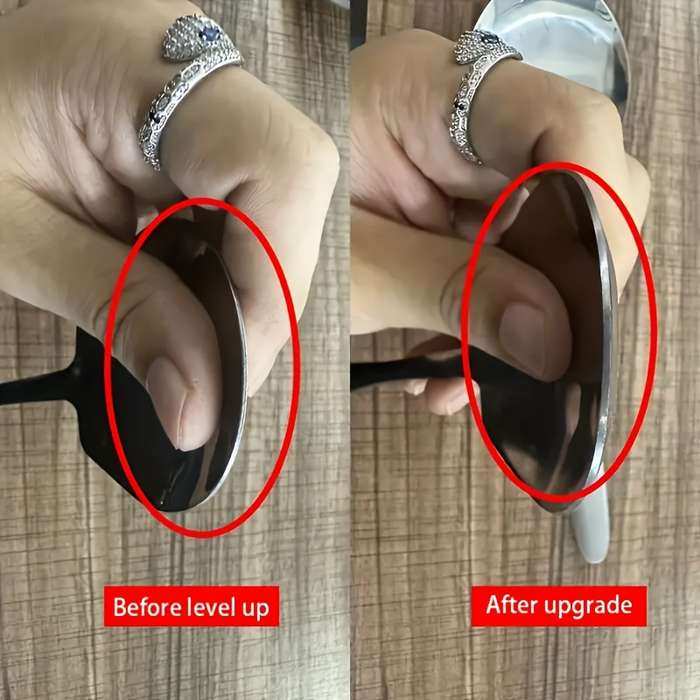 2pcs Extra Large Stainless Steel Long Handle Serving Spoon Durable Thickened Design Suitable