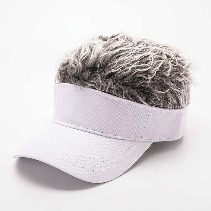 1pc Hip-Hop Style Baseball Cap with Fluffy Brim Deep Top Small Face Design for Sun Protection