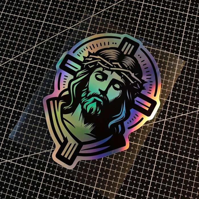 1pc  Jesus Christian Themed Stickers