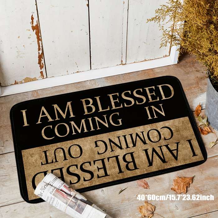 1Pc 15.74x23.62inch 40x60cm Floor Mat