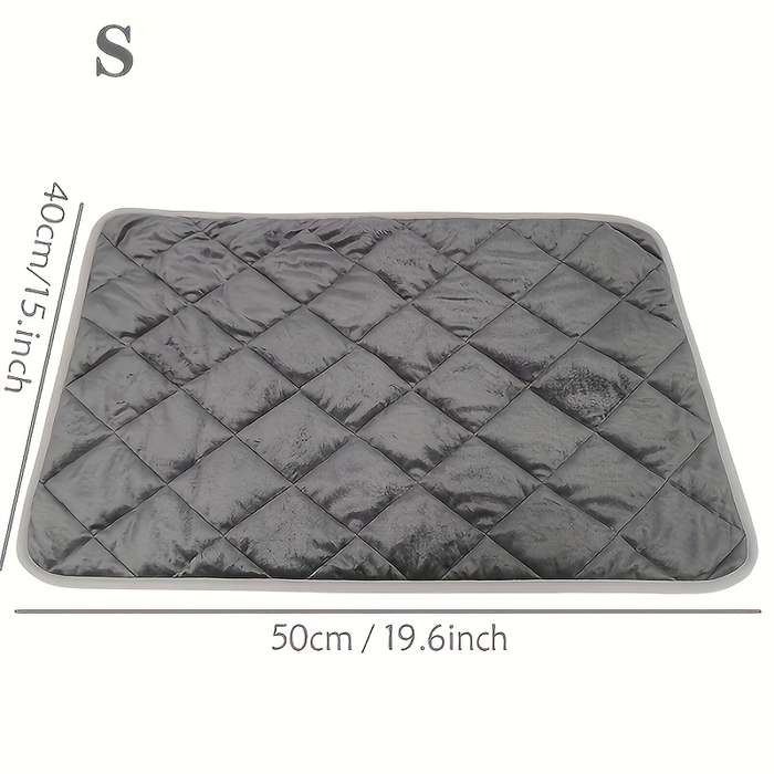 1PC Pet Mat Grey Size S 49.78x39.88cm