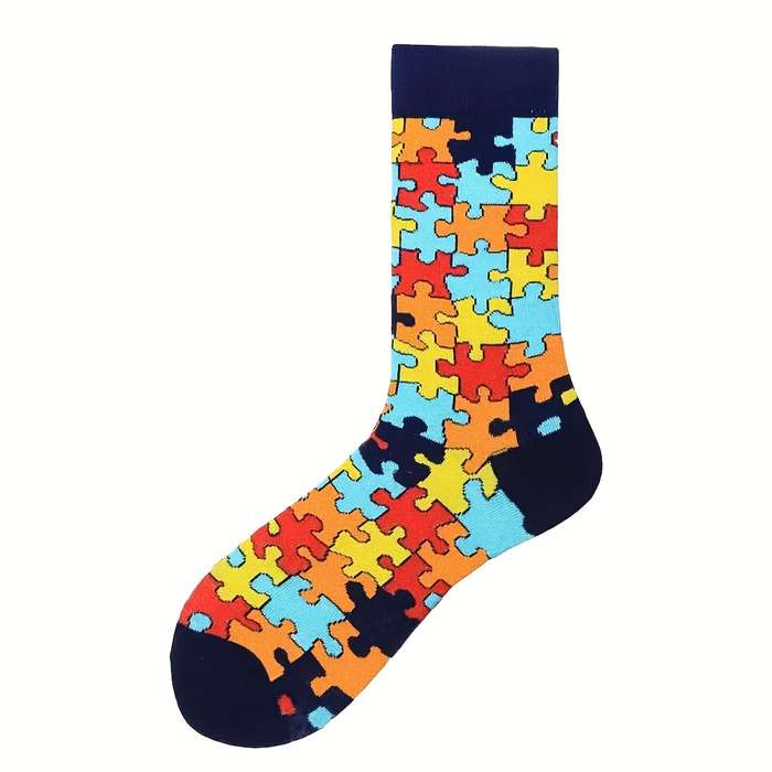 5 Pairs One Size High Elastic Socks