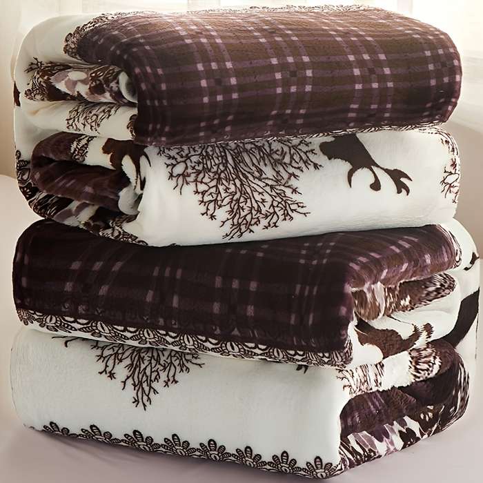 1ps Blanket Color Elk Forest size 150.01x200.0cm