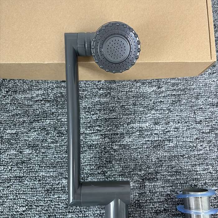 1PC Gun Gray Lucky Cat Hot and Cold Faucet