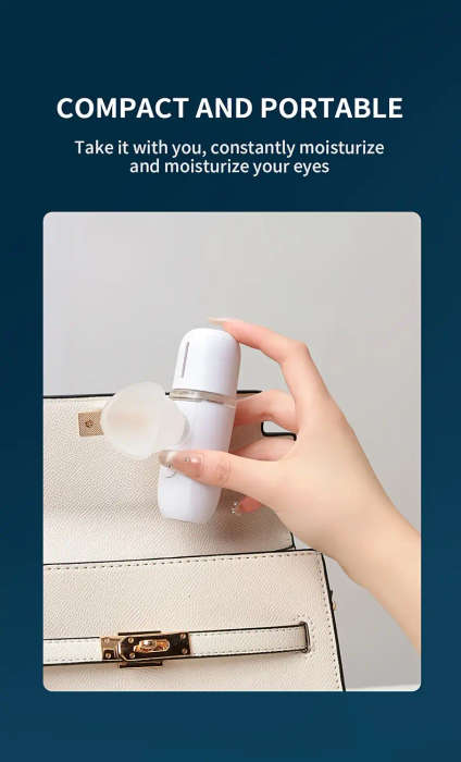 cloud prime usb rechargeable   moisturizer portable spray atomizer for     50 hydrating mist capsules formaldehyde free ideal for   types Product details 7