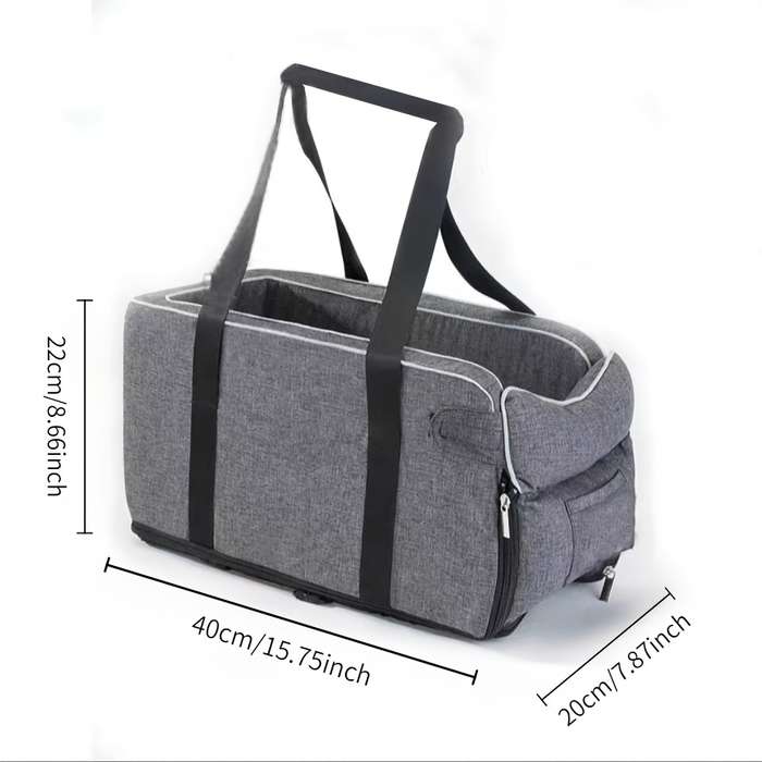 1pc Gray Regular Model with Cool Mat Pet Bag