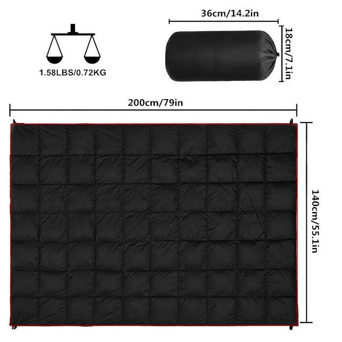 1ps Blanket Color Dark Gray Grid size 39.3INx59IN 150CMx100CM
