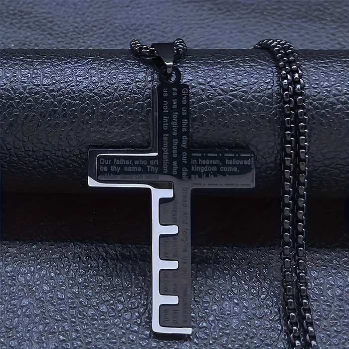 1 Piece Silvery Jesus Theme Pendant