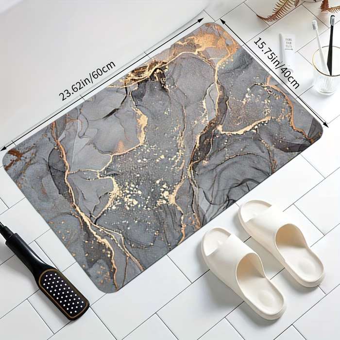 1Pc Grey 40x60cm Floor Mat