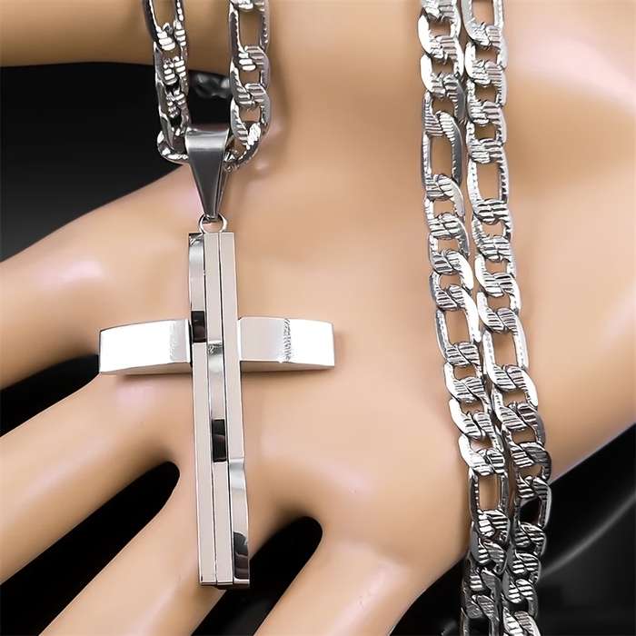 1 Piece Golden Jesus Theme Pendant