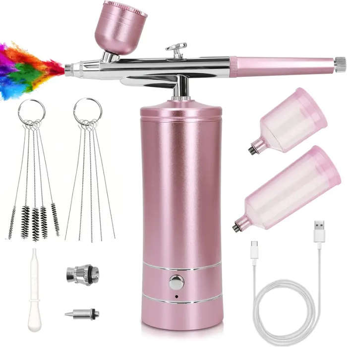 Complete Airbrush Kit with Compressor
