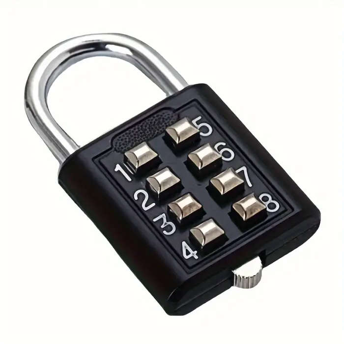 1pc Combination Password Padlock Rotary Dial Secure Code Lock For Suitcase Luggage Drawers Bicycle C