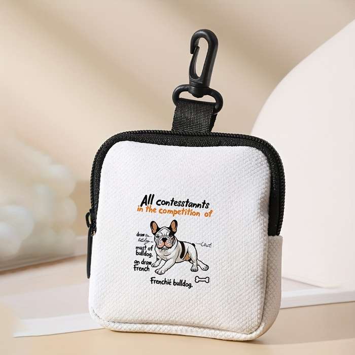 1pc Festive Dog Pattern Coin Wallet Large Capacity Multi-Functional and Perfect Gift Mixed Co