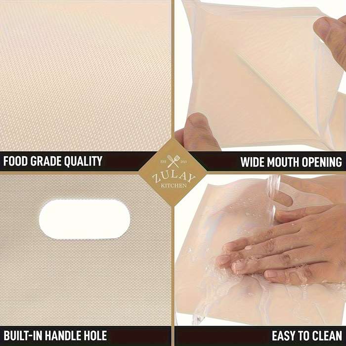 4pcs 6.3x6.5in 16x16.5cm Non-Stick Reusable Toaster Bags Create Grilled Cheese Sandwiches In