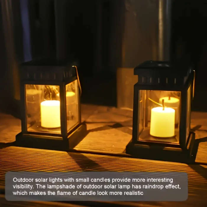 4pcs Outdoor Solar Lights