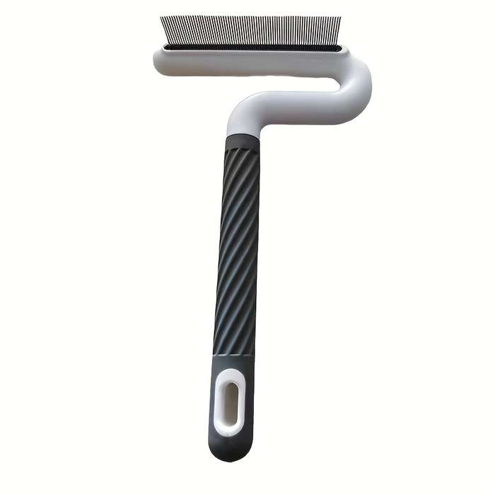 1pc Grey Double Row TeethPet Comb