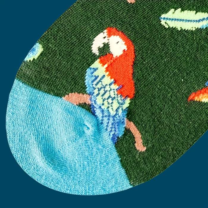 1 Pair Parrot  One Size Socks