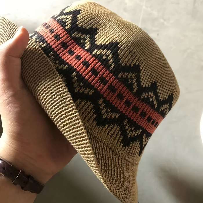 1pc Boho Chic Embroidered Floral Sun Hat for Women Summer Beach Fedora with UV Protection Versat