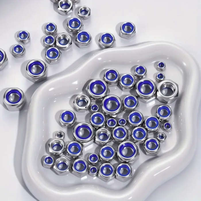 210 Pieces Of Anti-Lock Hexagon Nuts
