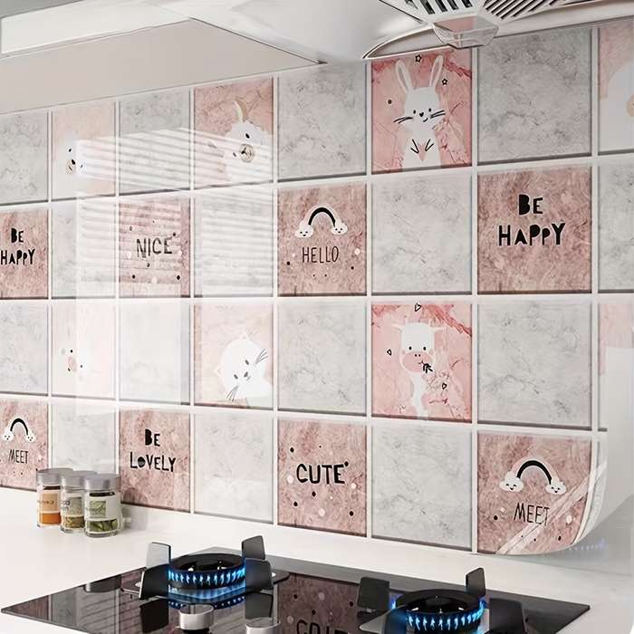 1PC Wall StickersCute Pet ParadiseWidth 60cmXLength 500cm