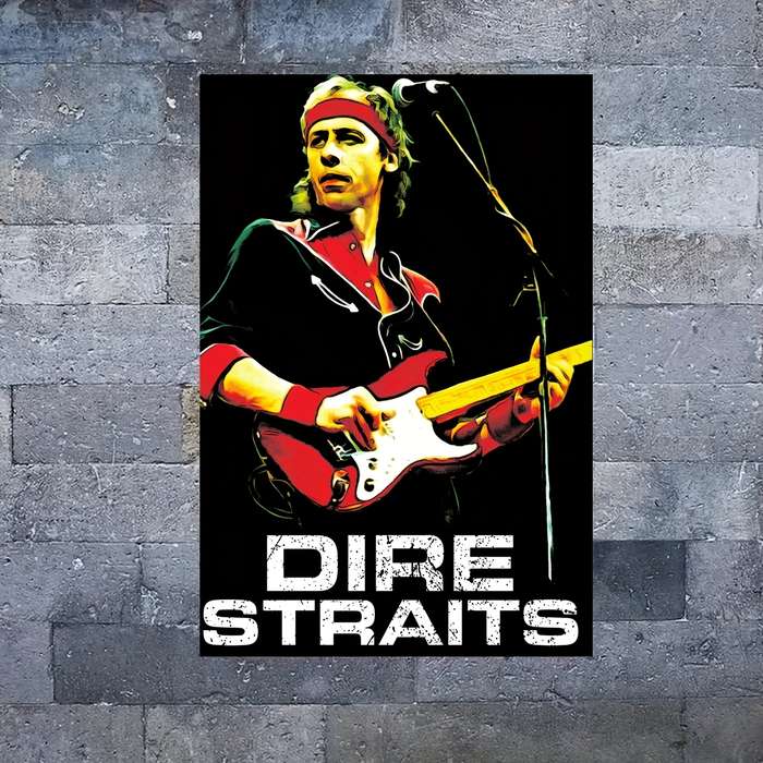 1pc  Frameless Dire Straits Sultans of Swing Music Canvas Poster Wall Art Vibrant Rock Band Pr