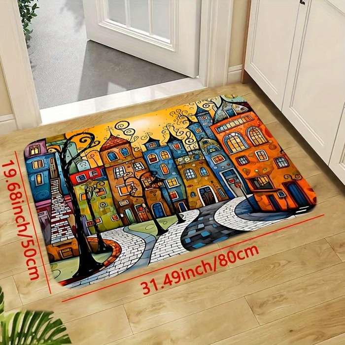 1Pc 15.74x23.62inch 40x60cm Floor Mat