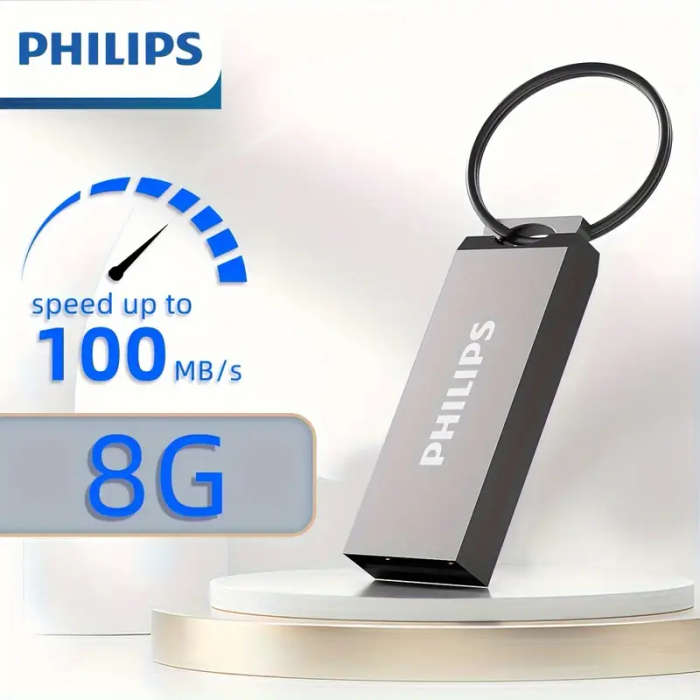 8GB Retractable USB Flash Drive