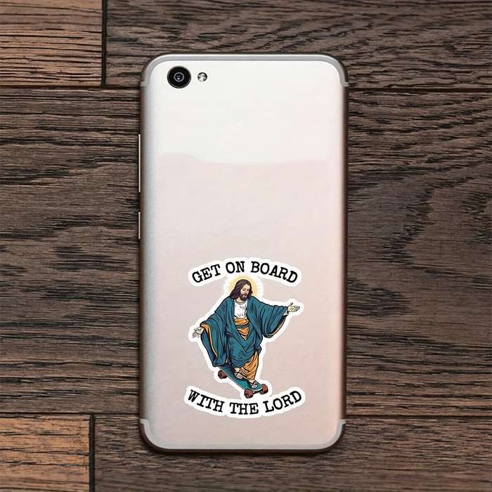 1pc Jesus Christian Themed Stickers