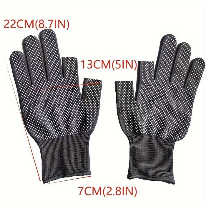 10 Pairs Pack 5 Fingers Multi Purpose Work Gloves
