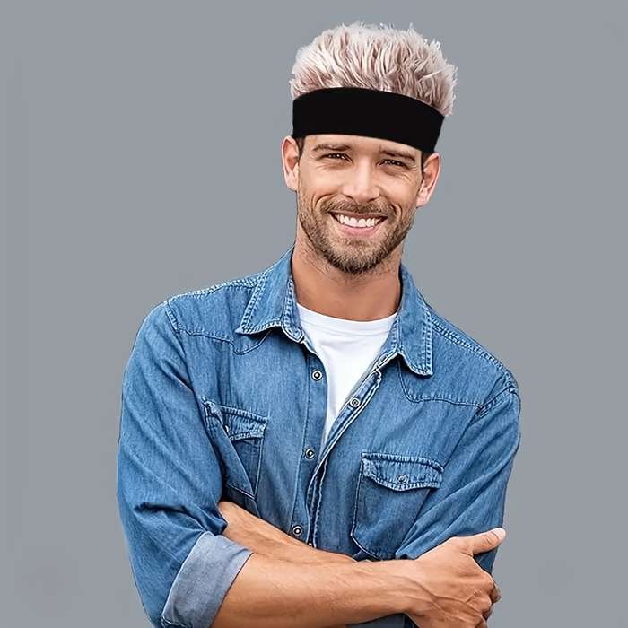 1Pc Grey Fashion Design Wig