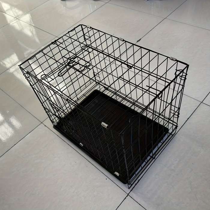 1pc Coffee color size Size:S 73*73*43cmPet Cage