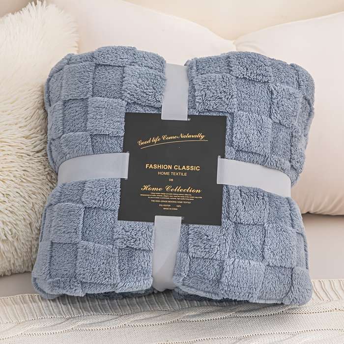 1ps Blanket Color Coffee Color size 150x200cm