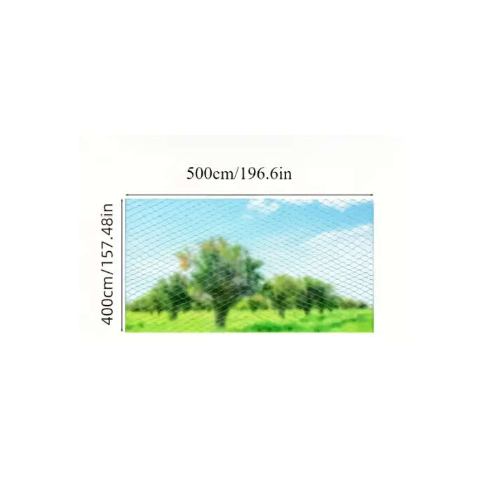 Sunblock Mesh Sunshade Sail PE Material Shade Cloth Net 4x5m