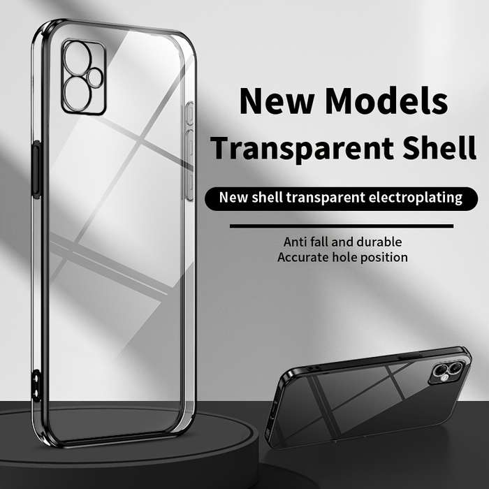 1pc  silvery  For Samsung Galaxy A05s Phone Cases