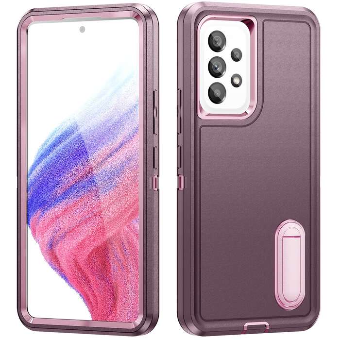 1pc Purple Add  Pink For Samsung Galaxy A53-5G Phone Cases