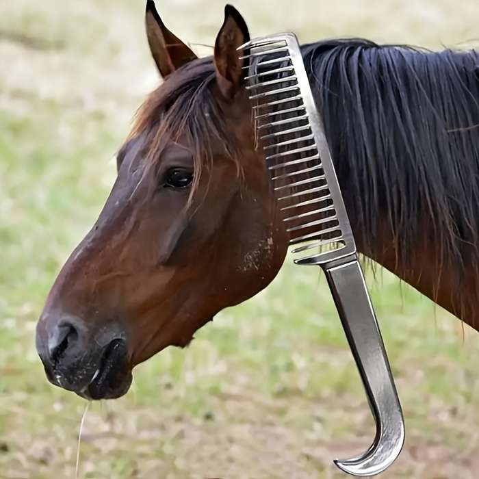 1pc Metal Comb Pet Comb