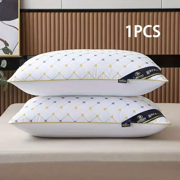 1 Ergonomic Deep Sleep Neck Pillow White