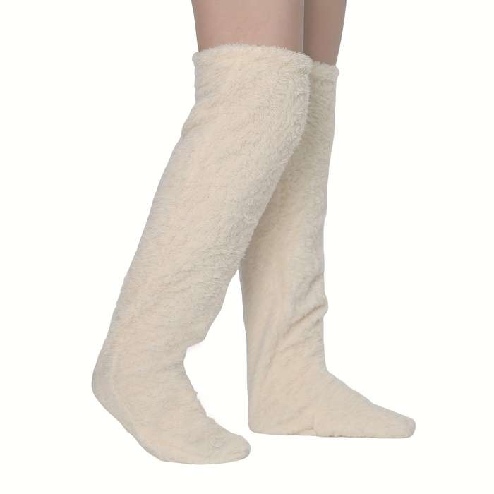1Pairs Sock Beige  One Size