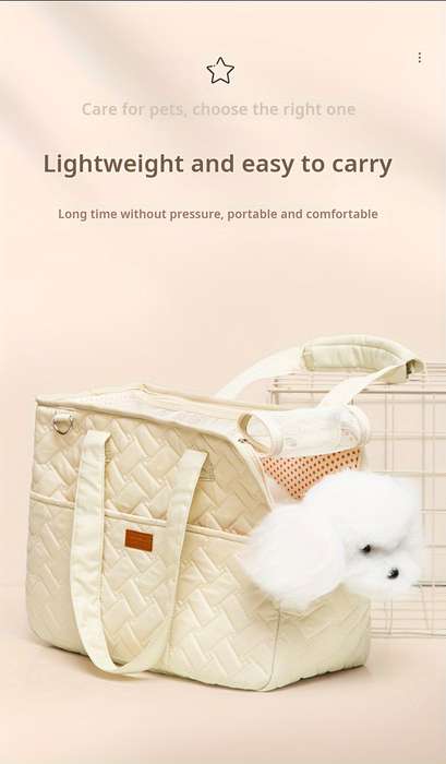 1pc greysize Large Pet Bag