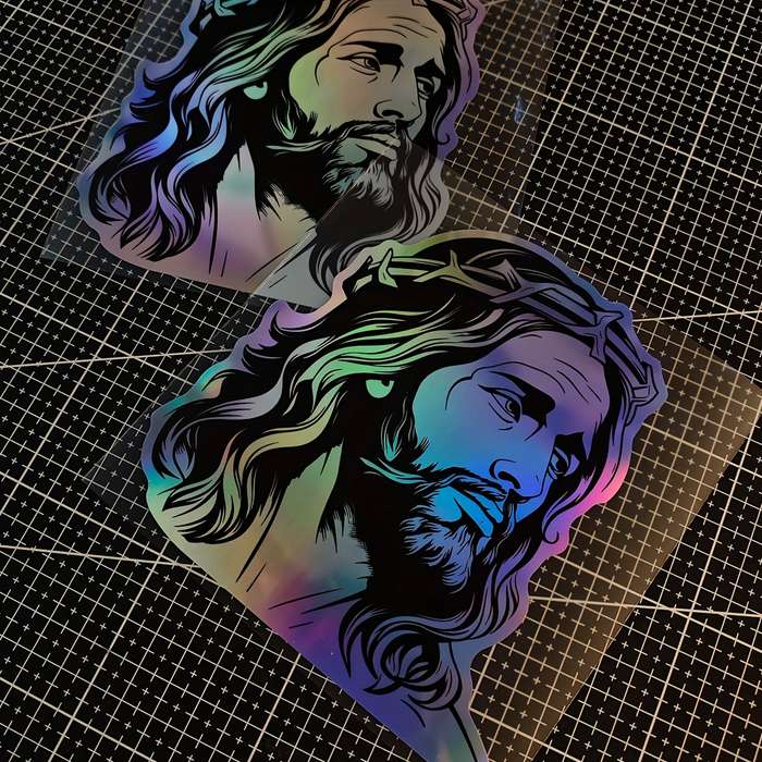 1pc Jesus Christian Themed Stickers