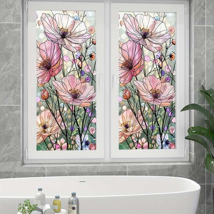 1pc Colorful Door Window Sticker