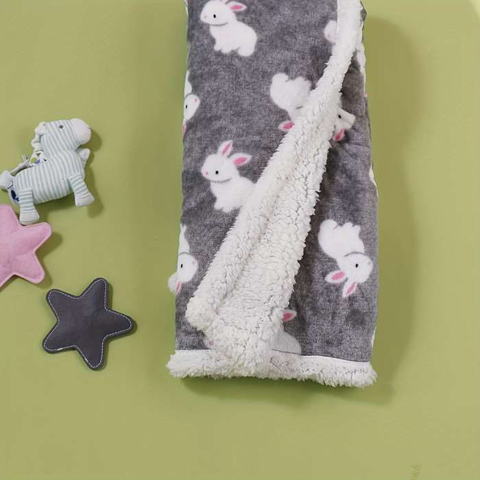 1ps Blanket Color Scarf Bear