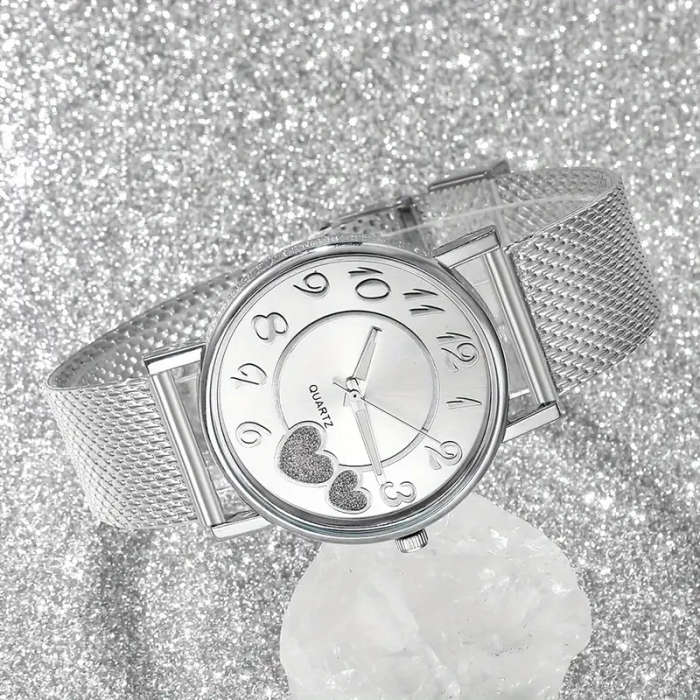 6-Piece Stylish Women's Quartz Watch Set