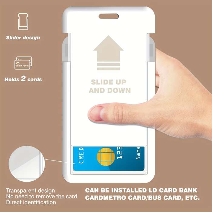 1pc One Pack Coffee Print Series Doctor Nurse Card Holder Bus Card Holder Campus Student ID Card Ho
