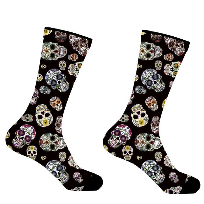 1 Pair Black One Size Socks